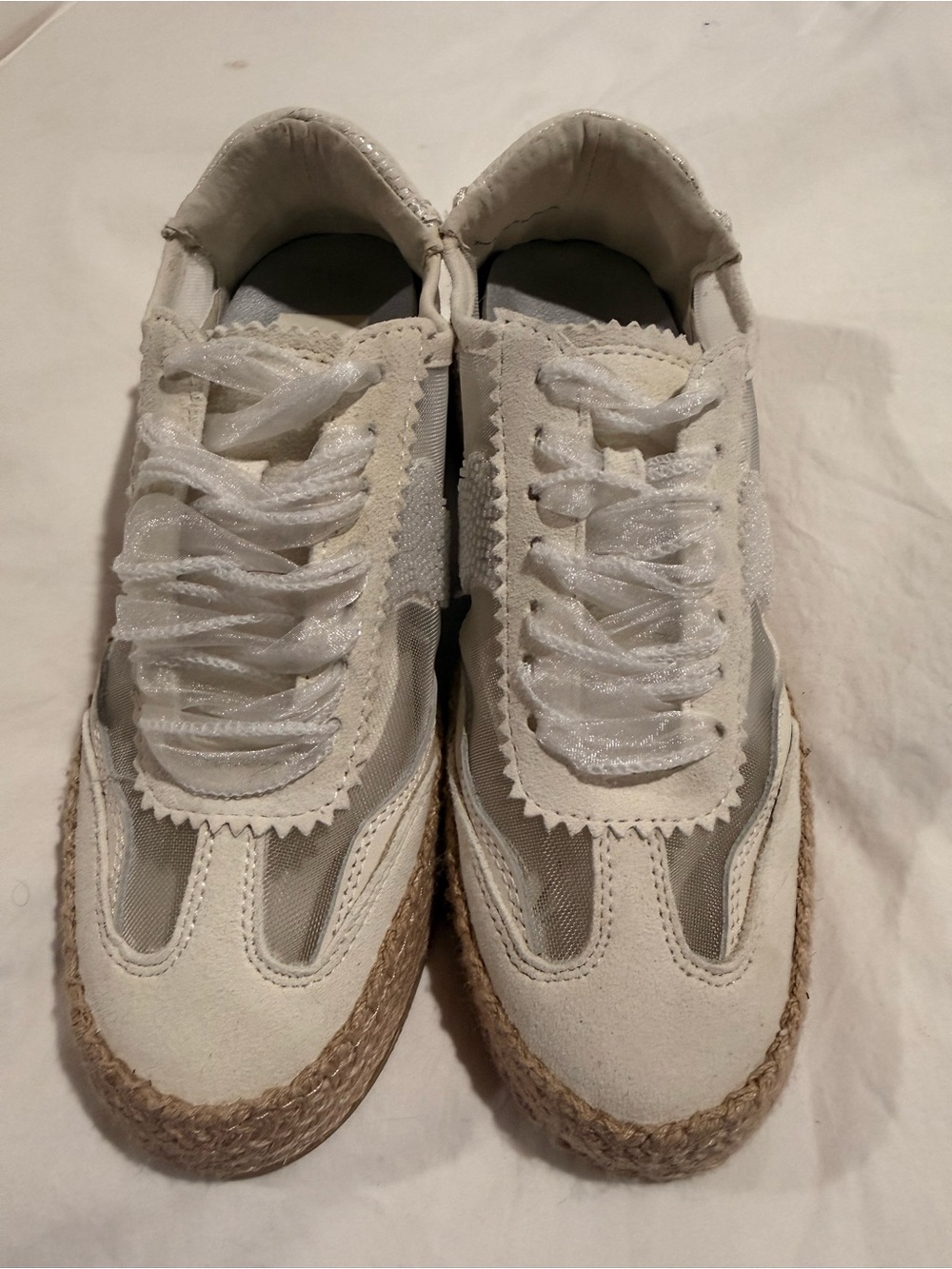 Women’s White Dolce Vita Ballet-Style Casual Sneakers